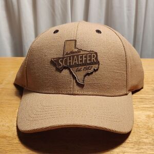 Schaefer Outfitters Khaki Tan Velcroback Hat - New
